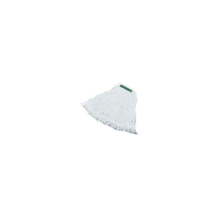 Rubbermaid D412-06 Super Stitch Rayon Mop - Medium - 1" Green Headband