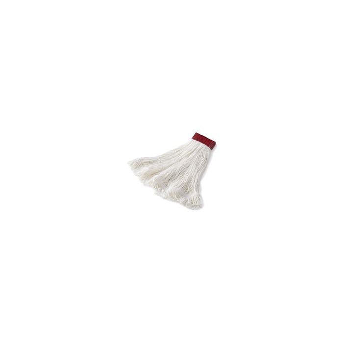 Rubbermaid D453-06 Super Stitch Rayon Mop - Large - 5" Red Headband