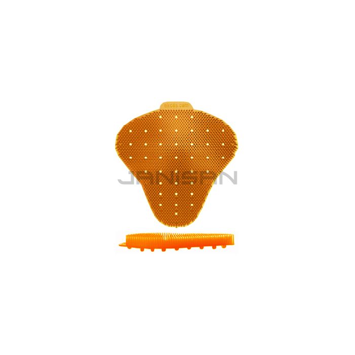 Ekcos Innovations EkcoScreen Anti-Splashback Urinal Screen - Tropical Mango Fragrance - 1 case of 12 urinal screens - Orange in Color