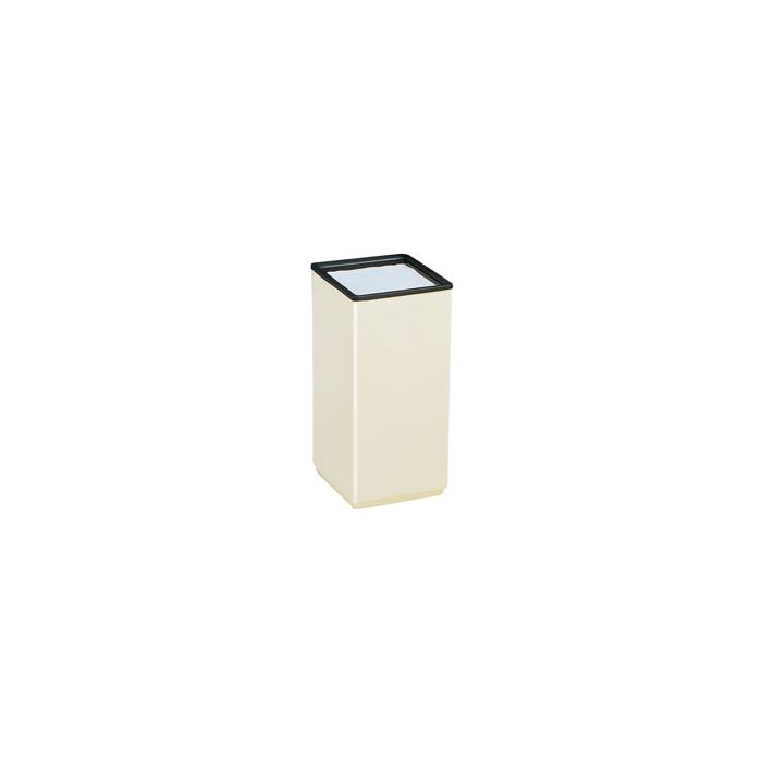 Rubbermaid / United Receptacle FG1020SQSU Fiberglass Square Sand Urn - 10" Sq. x 20" H