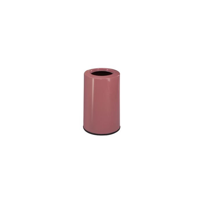 Rubbermaid / United Receptacle FG1219LO One Piece Lift-Off Fiberglass Waste Can - 6.5 Gallon Capacity - 12" Dia. x 19" H - 7" Dia. Disposal Opening