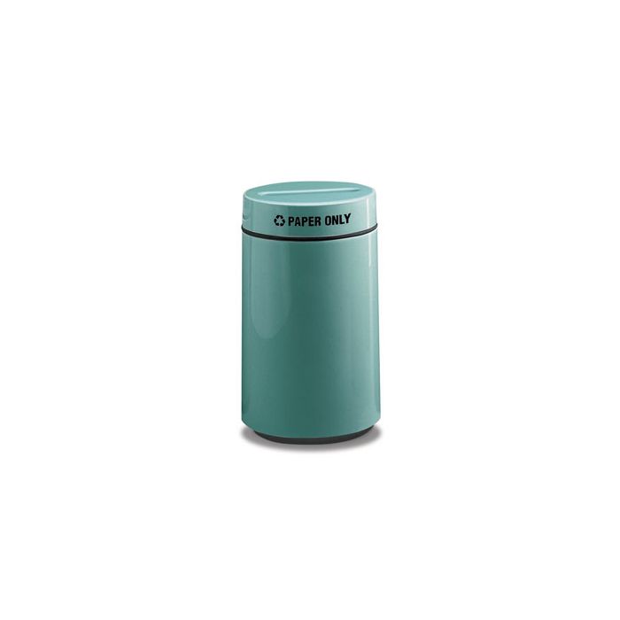 FG1630P Two Piece Round Model - 22 Gallon Capacity - 16" Dia. x 28" H - Disposal Opening is 12" L x 2.5" W