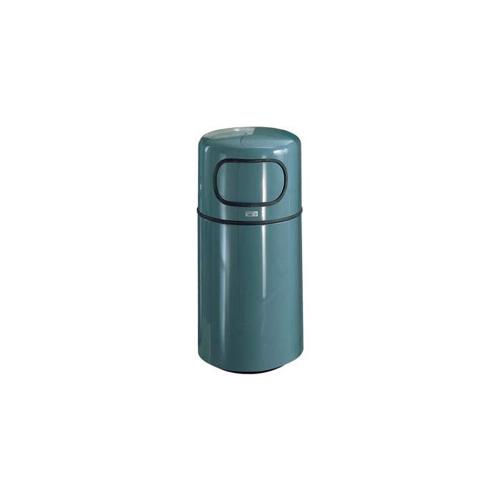 FG1837DR Two Piece Round Models with Single Disposal Opening and Door - 28 Gallon Capacity - 18" Dia. x 37" H - Disposal Opening is 12" W x 6.5" H