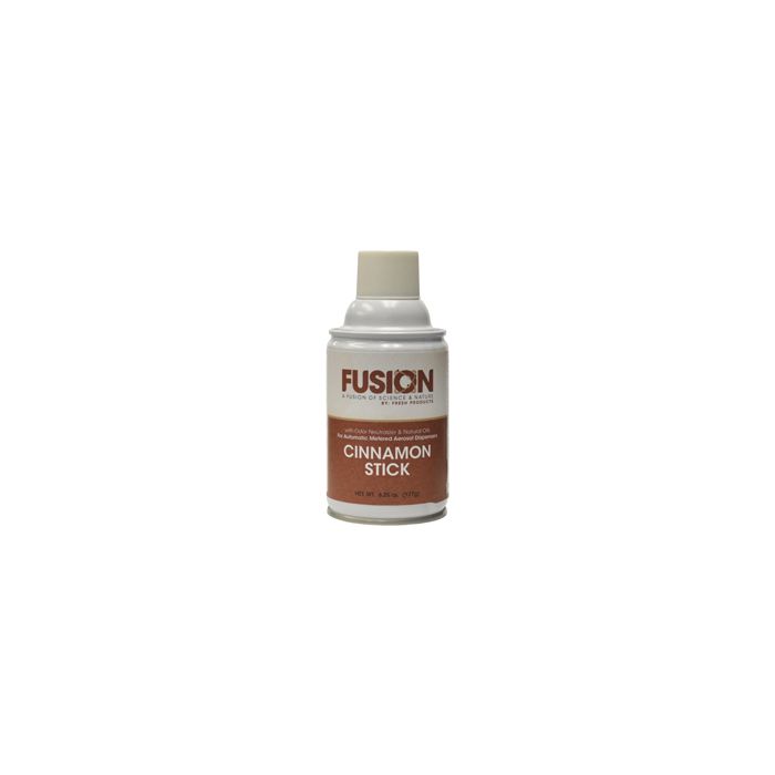 Fresh Products Fusion Metered Air Freshener Refills - 1 case of 12 cans - 6.25 oz can - Cinnamon Stick