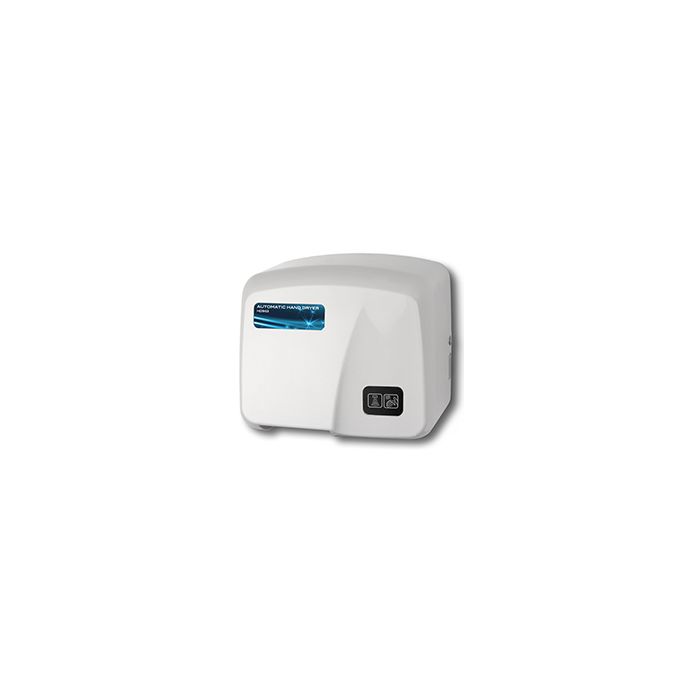 Palmer Fixture Surface Mounted Fire-Retardant ABS Automatic Hand Dryer - White in Color