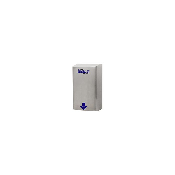 Palmer Fixture BluStorm Bolt Surface Mounted Automatic Hand Dryer - Brushed Stainless Steel