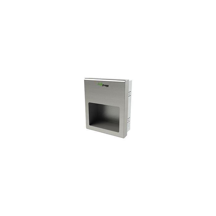 Palmer Fixture EcoStorm Recessed High Speed Automatic Hand Dryer - Brushed Stainless Steel