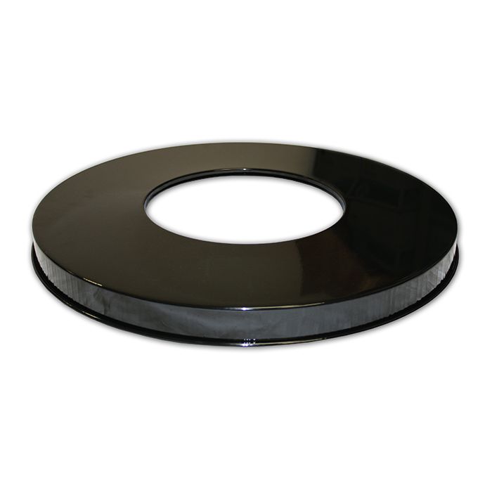 Witt Industries M3601-FTL Replacement Flat Top Lid - 23.50" Dia. x 2.125" H - Black, Brown, Green or Silver