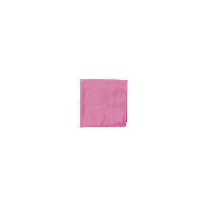 Janisan MF16P Microfiber General Purpose Cloth - 16" x 16" - Pink in Color