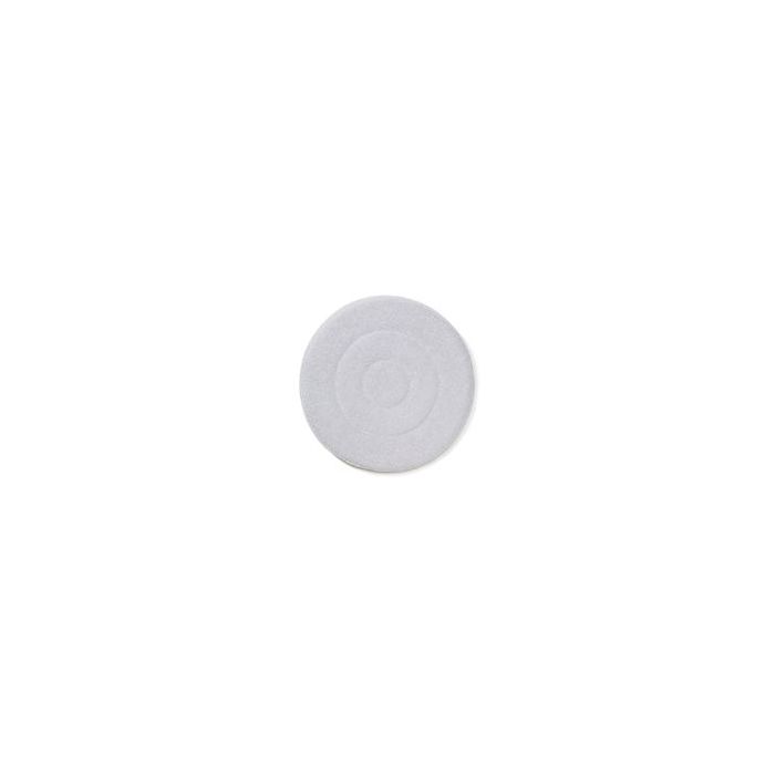 Rubbermaid Q219-00 19" Diameter Low Profile Microfiber Carpet Bonnet - White in Color