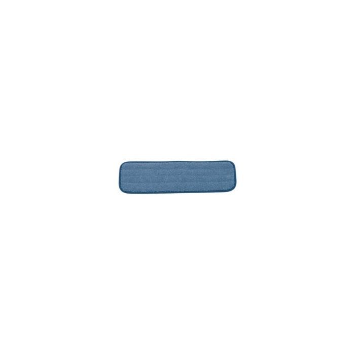 Rubbermaid FGQ410-86 18" Microfiber Wet Room Pad - Blue in Color