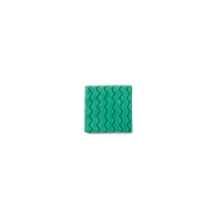 Rubbermaid Q620 HYGEN Microfiber General Purpose Cloth (Green or Red)