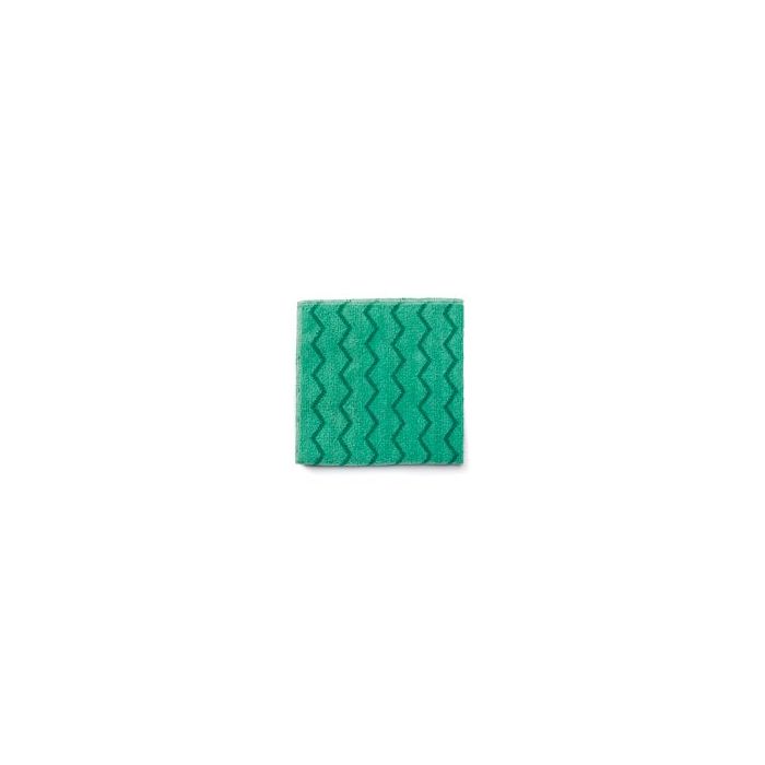 Rubbermaid Q640 HYGEN Microfiber XL General Purpose Cloth - Green in Color