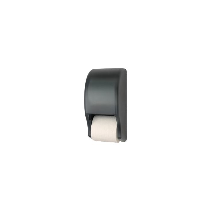 Palmer Fixture RD0028-01 Two Roll Standard Tissue Dispenser 2 lbs- Dark Translucent in Color