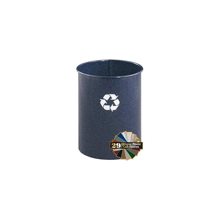 Glaro RO66 RecyclePro Wastebasket - 5 Gallon Capacity - 10" Dia. x 15" H - Assorted Colors