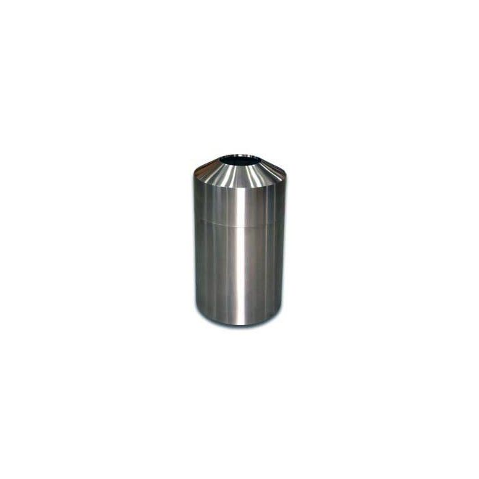 Imprezza RT30SS Raised Open Top Waste Can - 30 Gallon Capacity - 20" Dia. x 33" H - Stainless Steel