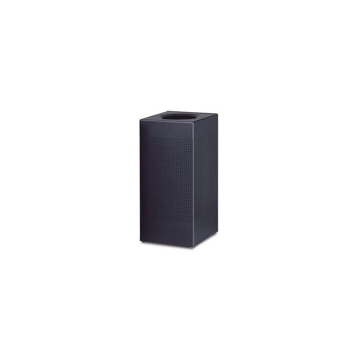 Rubbermaid / United Receptacle SC14 Designer Line Silhouette Open Top Waste Receptacle - 24 Gallon - 14 3/4" Sq. x 30" H