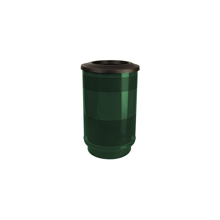 Witt Industries SC55-01 Stadium Series Waste Receptacle - 55 Gallon Capacity - 23.5" Dia. x 40" H