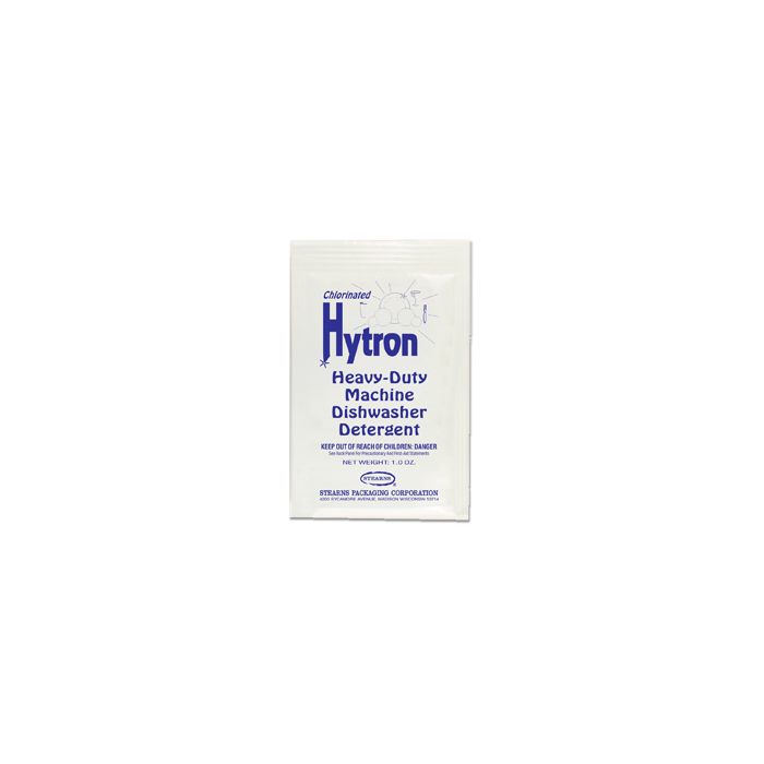 Stearns 705 Hytron Powdered Automatic Dishwasher Detergent One Packs 1 Case of (200) 1 wt. Oz Packets - 1 Pack per Load