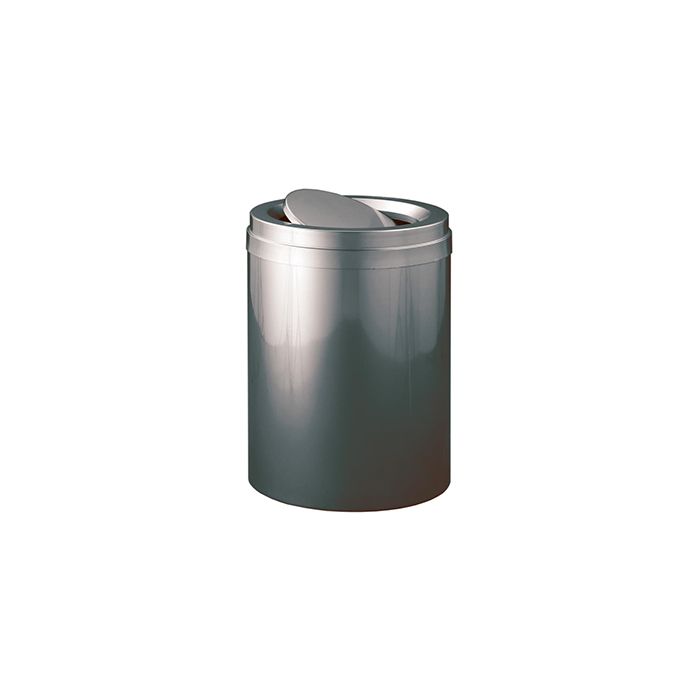 Glaro TA2037GC Value Tip Action Top Receptacle - 41 Gallon Capacity - 20" Dia. x 31" H - Gloss Chrome