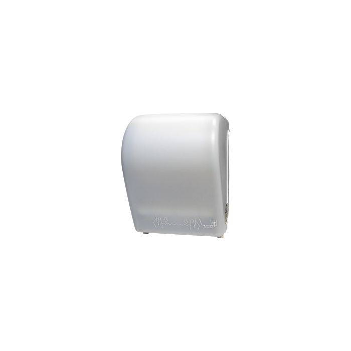 Palmer Fixture TD0201-03 Hands-Free Auto-Cut Roll Towel Dispenser, 5 lbs - White Translucent in Color