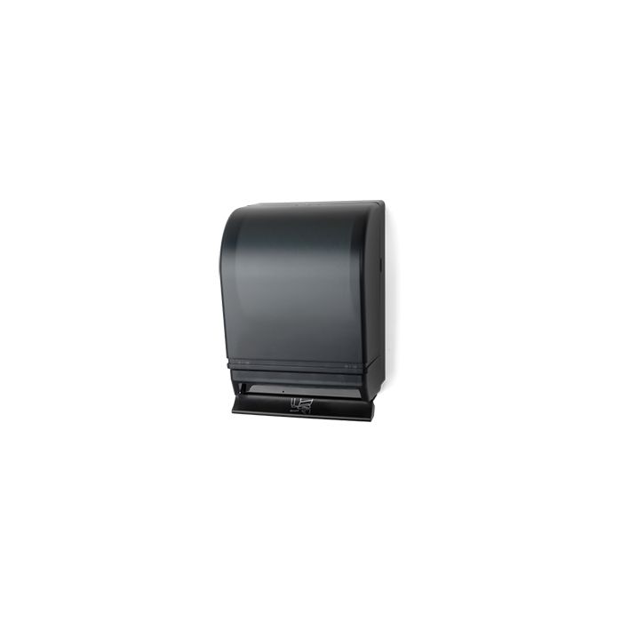 Palmer Fixture TD0215-02 Auto-Transfer Push Bar Roll Towel Dispenser, 6 lbs - Black Translucent in Color