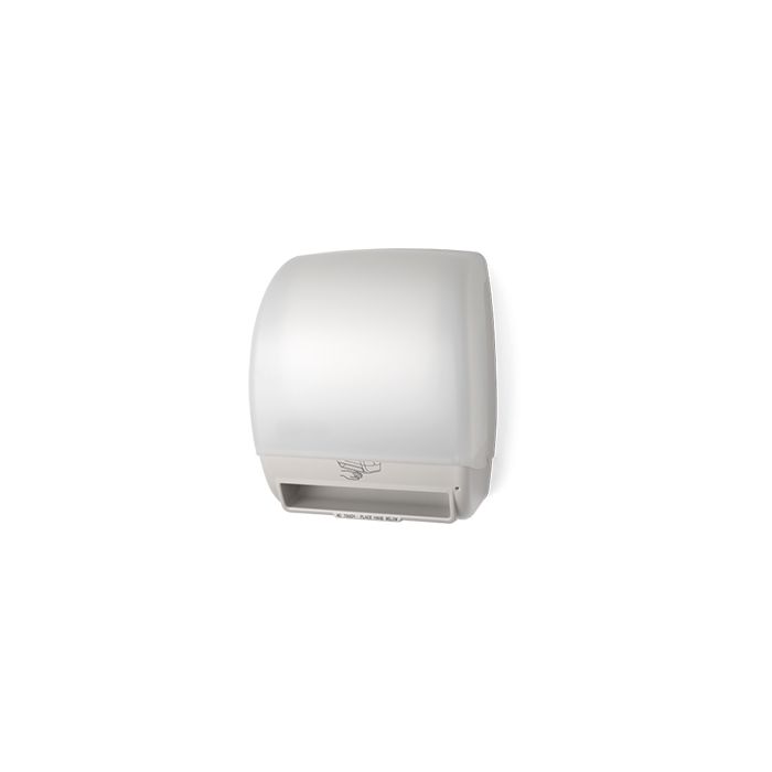 Palmer Fixture TD0245-03P Electra Touchless Roll Towel Dispenser with Options 5lbs - White Translucent in Color