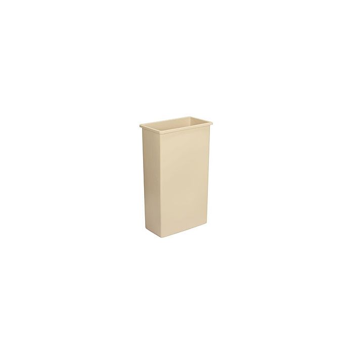 Continental 8323 Rectangle Wall Hugger 23 Gallon Container