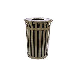 Witt Industries M3601 Oakley Collection Slatted Waste Receptacle - 36 ...